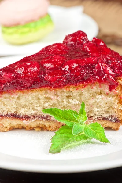 Kuchen mit Beeren — Stockfoto