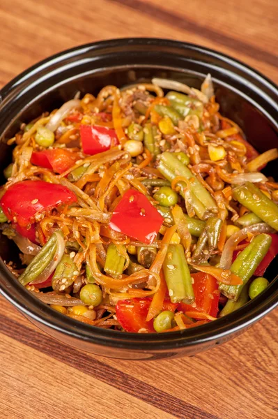 Warm vegetable salad — Stock Photo, Image