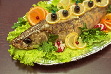 zander balık pişmiş