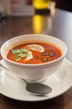 Geleneksel Rus soljanka