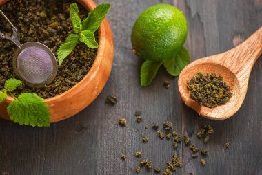 Karpuzu Çay kompozisyon