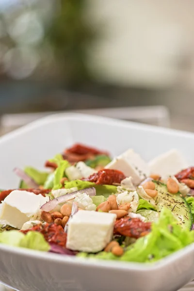 Formaggio feta d'insalata — Foto Stock