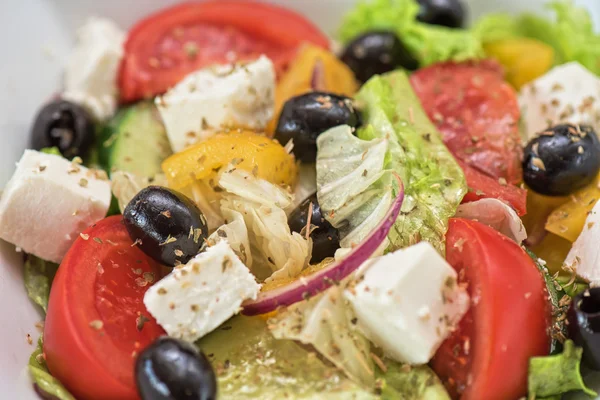 Greek tasty salad — Stock Photo, Image