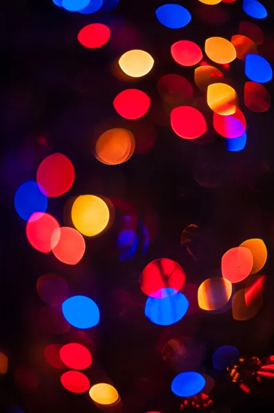 Új év bokeh háttér — Stock Fotó