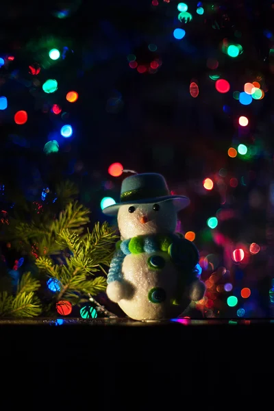 Año nuevo fondo bokeh —  Fotos de Stock