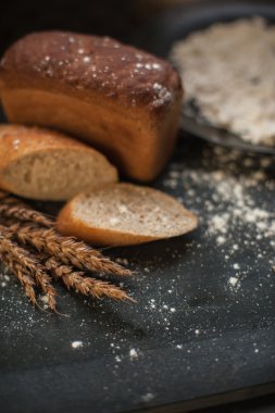 Buğday ekmek kompozisyonu
