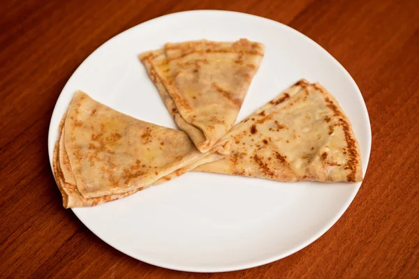 Tasty pancakes closeup — Stock Photo, Image