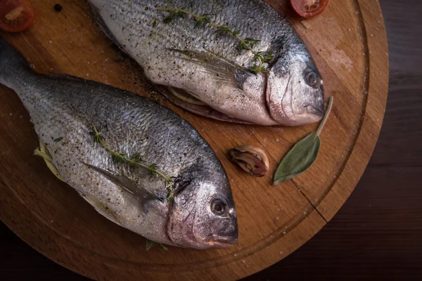 Dorado fresco não cozido — Fotografia de Stock