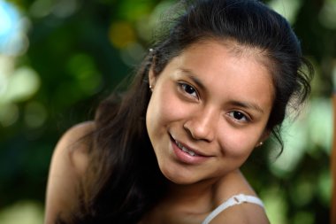 oldukça güzel Latin kız