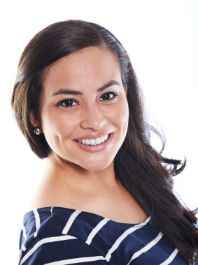 gülümseyen güzel kadın