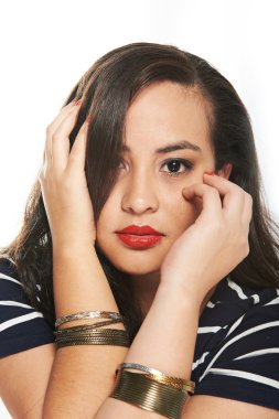 Genç bir kadının portresi