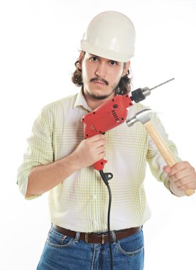 adam çekiç ve Matkap