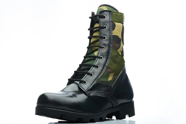 Camouflage men boot — Stock Photo, Image