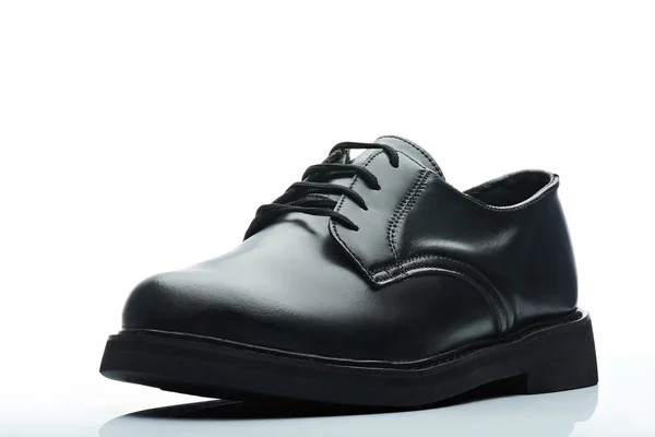 Chaussures homme en cuir noir — Photo