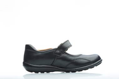 yan okul kız deri ayakkabı