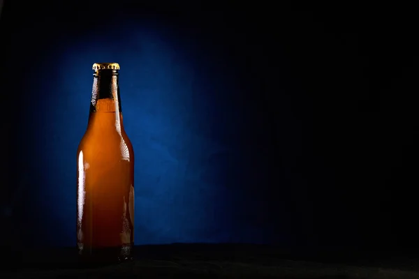 Cerveza fría en botella — Foto de Stock