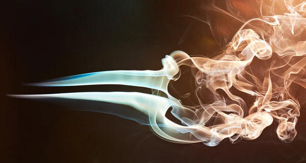 Dym curles jedwabiste — Zdjęcie stockowe