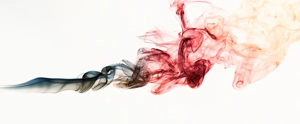 Colourful  smoke wave — Stock Photo, Image