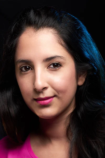 Headshot of young latin woman — Stock Photo, Image