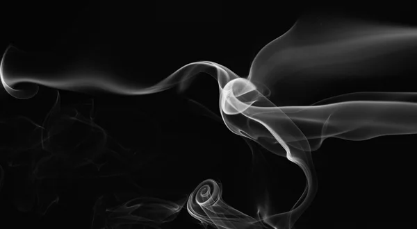 Αφηρημένη γκρι καπνό στροβιλίζεται — Φωτογραφία Αρχείου
