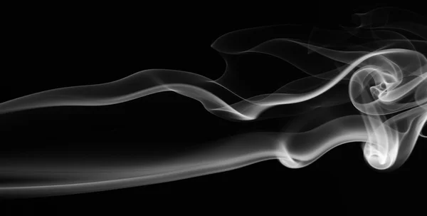 부드러운 우아한 연기 라인 — 스톡 사진