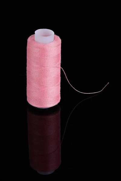 Fibra di filo rosa — Foto Stock