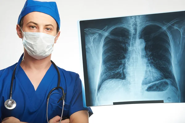 Doctor radiologist portrait — Stock Photo, Image