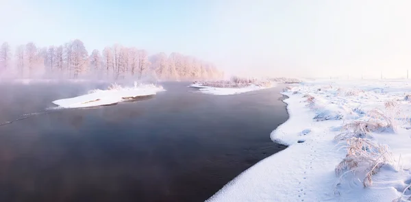 Trübe Winterdämmerung — Stockfoto