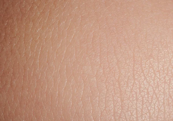 Human Skin Bend Knee Spot Macro Close View — Stock Photo, Image