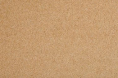 Kahverengi karton kağıt sayfa makro yakın görünüm