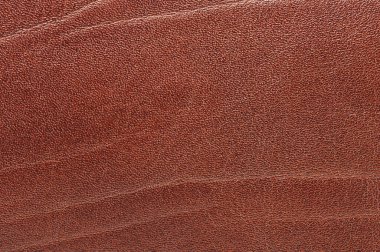 Katlama işaretli kahverengi deri dokusu makro görüntüyü düzeltir