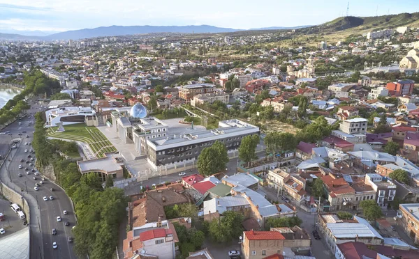 President Palats Georgien Tbilisi Antenn Drönare — Stockfoto