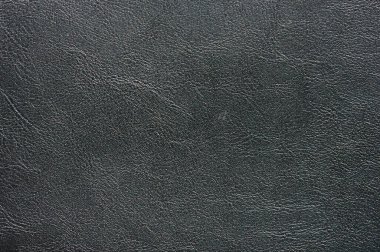 Temiz koyu gri deri yüzey makrosu yakın görünüm