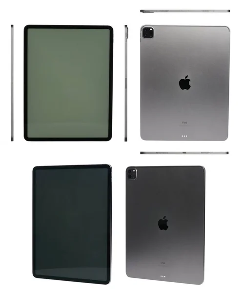 New York Usa September 2021 Different Views Grey Ipad Pro — Stock Photo, Image