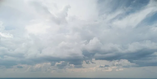 Dramatic Sky Storm Rain Clouds Background Weather Theme — Stock Photo, Image