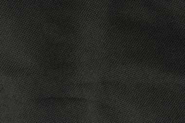 Siyah örgü kumaş dokusu yüzey arkaplan makro yakın görünüm