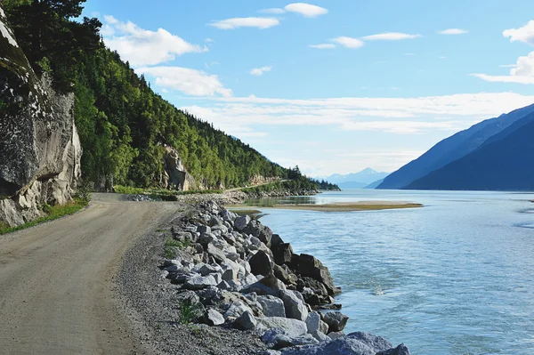 Paesaggio estivo in Alaska — Foto Stock