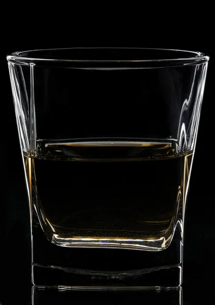 Glas mit Whisky — Stockfoto