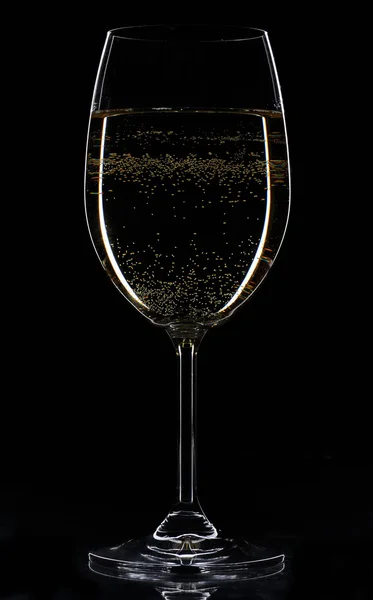 Bardakta beyaz şarap — Stok fotoğraf