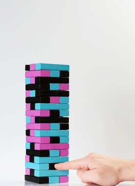 colorur jenga Kulesi