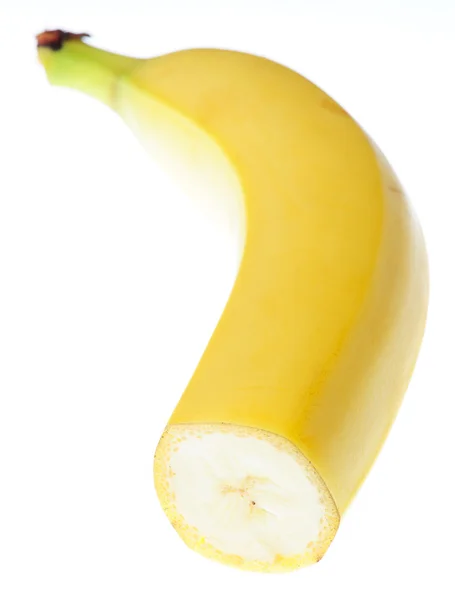 Banana slice isolated — Stock Photo, Image