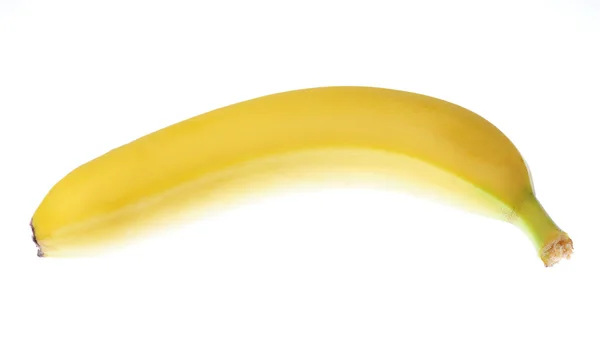 Banana um isolado — Fotografia de Stock