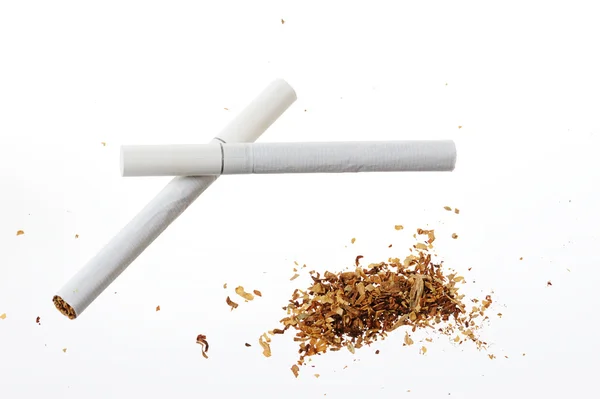 Zigarette und Tabak — Stockfoto