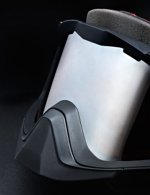 Snowboard maskesi yakın çekim