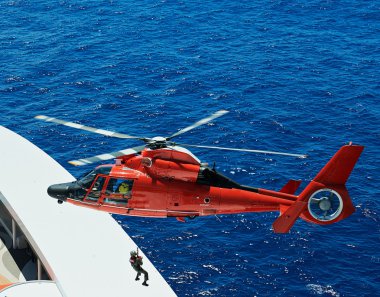 Cankurtaran inerler helikopterden