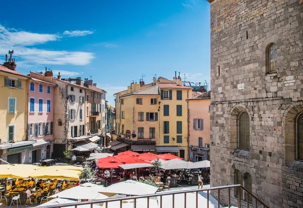 Tour Des Templiers Dans Centre Historique Hyères France — Photo