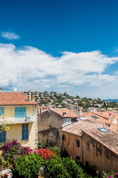 Panorama Old Town Hyeres France — Stock Photo, Image