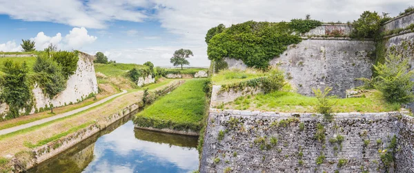 Panorama Van Vestingwerken Van Citadel Van Castel Van Oleron Het — Stockfoto