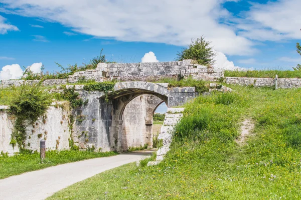 Versterking Van Burcht Van Castel Van Oleron Het Eiland Oleron — Stockfoto