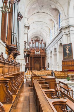 Fransa 'daki La Rochelle Saint-Louis Katedrali' nin Organı